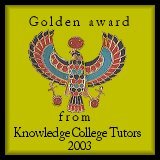 Knowledge College Tutors Gold Award